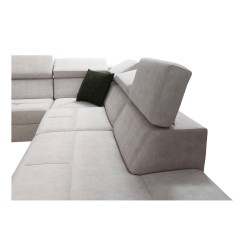 U-förmiges Sofa Avanti X mit Schlaffunktion und USB-Lampe | Velours, Whisper 3 + Ökoleder U-förmiges Sofa Avanti X mit Schlaffunktion und USB-Lampe | Velours, Whisper 3 + Ökoleder