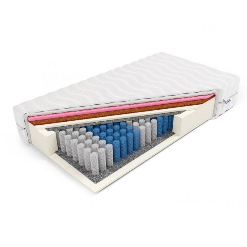 Frankhauer Self-massaging pocket mattress with coconut Modest