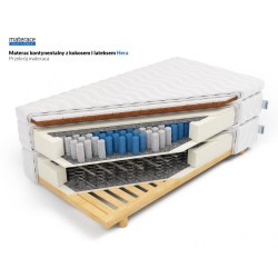 Frankhauer Continental mattress with coconut and latex Hera