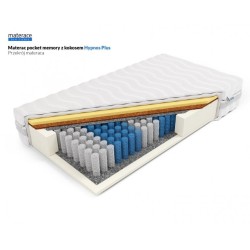 Frankhauer Materac pocket memory z kokosem Hynos Plus Frankhauer Materac pocket memory z kokosem Hynos Plus