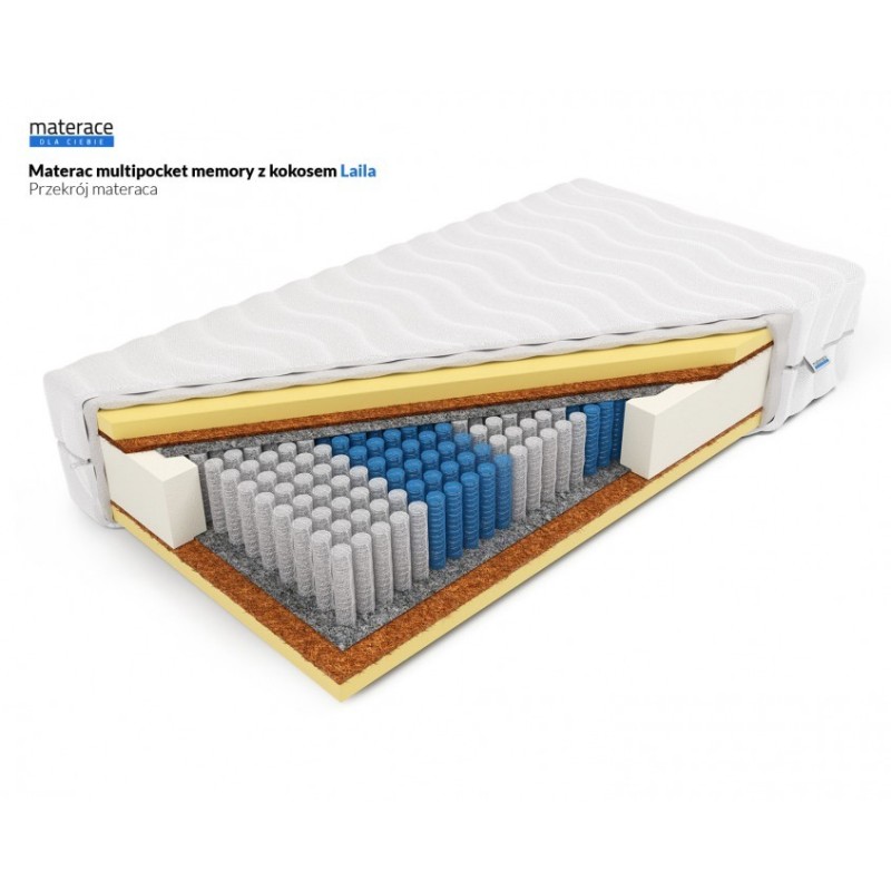 Frankhauer Multipocket memory z kokosem Laila Frankhauer Multipocket memory z kokosem Laila