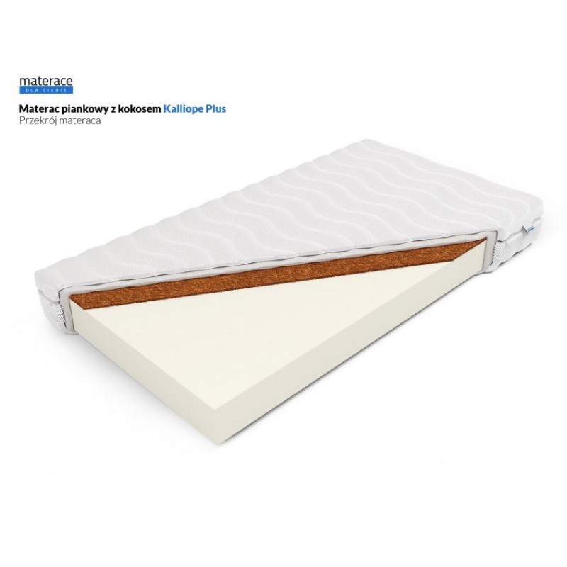 Frankhauer Foam mattress with coconut Kalliope Plus Frankhauer Foam mattress with coconut Kalliope Plus