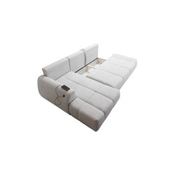 Narożnik Oscar z funkcją spania i portem USB – Komfort i style w Twoim salonie Narożnik Oscar z funkcją spania i portem USB – Komfort i style w Twoim salonie