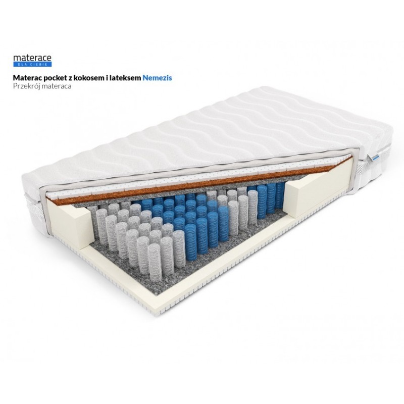 Frankhauer Pocket Mattress with Coconut and Latex Nemezis Frankhauer Pocket Mattress with Coconut and Latex Nemezis