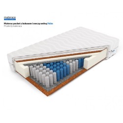 Frankhauer Pocket mattress with coconut and sheep wool Hebe Frankhauer Pocket mattress with coconut and sheep wool Hebe