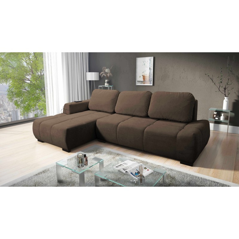 Ecksofa Oscar mit Schlaffunktion und USB-Anschluss – Komfort und Stil in Ihrem Wohnzimmer