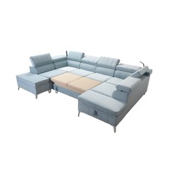 Кутовий диван Modena VIII з функцією сну Velvet, Amor velvet 4318 - елегантність і функціональність в одному Кутовий диван Modena VIII з функцією сну Velvet, Amor velvet 4318 - елегантність і функціональність в одному