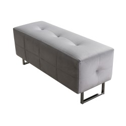 Fusion IV corner sofa with quilted seat, sleeping function, and USB port | Velvet | Hydrophobic, Magic Velvet 2282