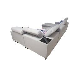 Fusion IV Ecksofa mit gestepptem Sitz, Schlaffunktion und USB-Anschluss | Samt | Hydrophob, Magic Velvet 2299 Fusion IV Ecksofa mit gestepptem Sitz, Schlaffunktion und USB-Anschluss | Samt | Hydrophob, Magic Velvet 2299
