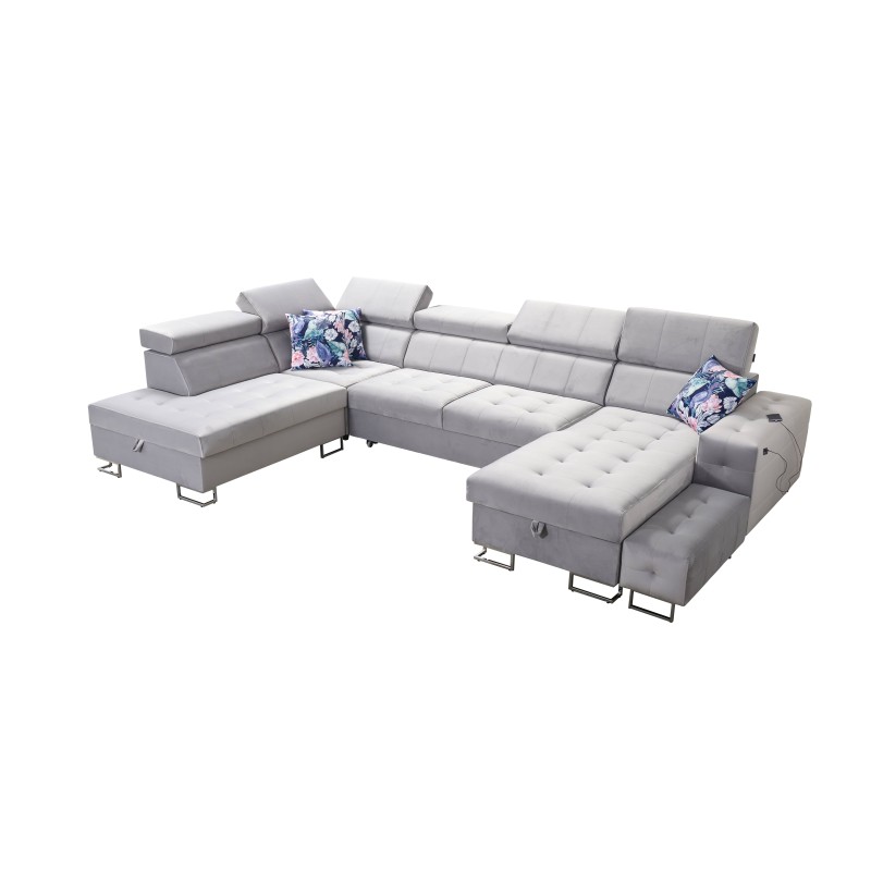 Elegancki Narożnik Fusion VI z Pikowanym Siedziskiem - Wyjątkowy Komfort i Styl Elegancki Narożnik Fusion VI z Pikowanym Siedziskiem - Wyjątkowy Komfort i Styl