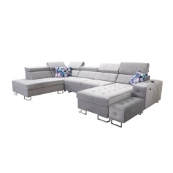 Elegancki Narożnik Fusion VI z Pikowanym Siedziskiem - Wyjątkowy Komfort i Styl Elegancki Narożnik Fusion VI z Pikowanym Siedziskiem - Wyjątkowy Komfort i Styl