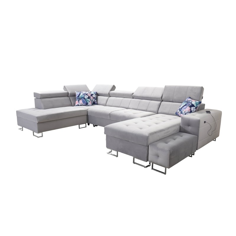 Elegancki Narożnik Fusion VI z Pikowanym Siedziskiem - Wyjątkowy Komfort i Styl Elegancki Narożnik Fusion VI z Pikowanym Siedziskiem - Wyjątkowy Komfort i Styl