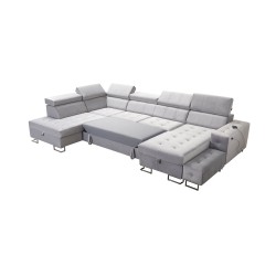 Elegancki Narożnik Fusion VI z Pikowanym Siedziskiem - Wyjątkowy Komfort i Styl Elegancki Narożnik Fusion VI z Pikowanym Siedziskiem - Wyjątkowy Komfort i Styl