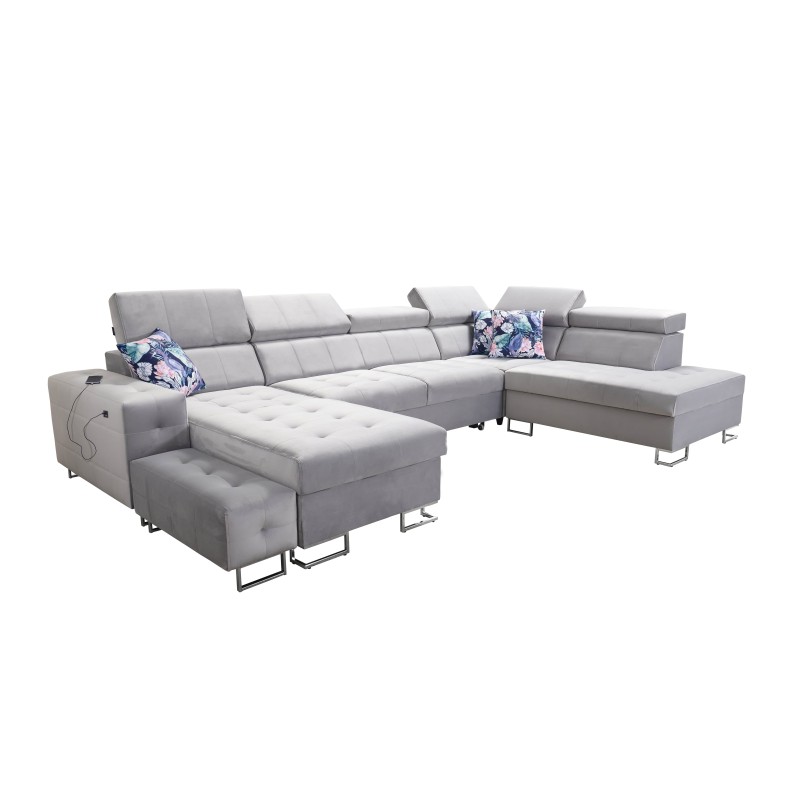 Elegancki Narożnik Fusion VI z Pikowanym Siedziskiem - Wyjątkowy Komfort i Styl Elegancki Narożnik Fusion VI z Pikowanym Siedziskiem - Wyjątkowy Komfort i Styl