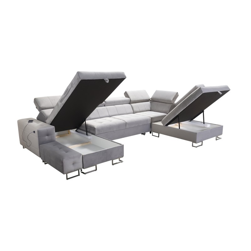 Elegancki Narożnik Fusion VI z Pikowanym Siedziskiem - Wyjątkowy Komfort i Styl Elegancki Narożnik Fusion VI z Pikowanym Siedziskiem - Wyjątkowy Komfort i Styl