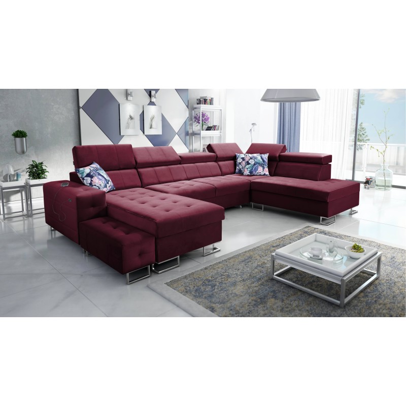 Elegancki Narożnik Fusion VI z Pikowanym Siedziskiem - Wyjątkowy Komfort i Styl Elegancki Narożnik Fusion VI z Pikowanym Siedziskiem - Wyjątkowy Komfort i Styl