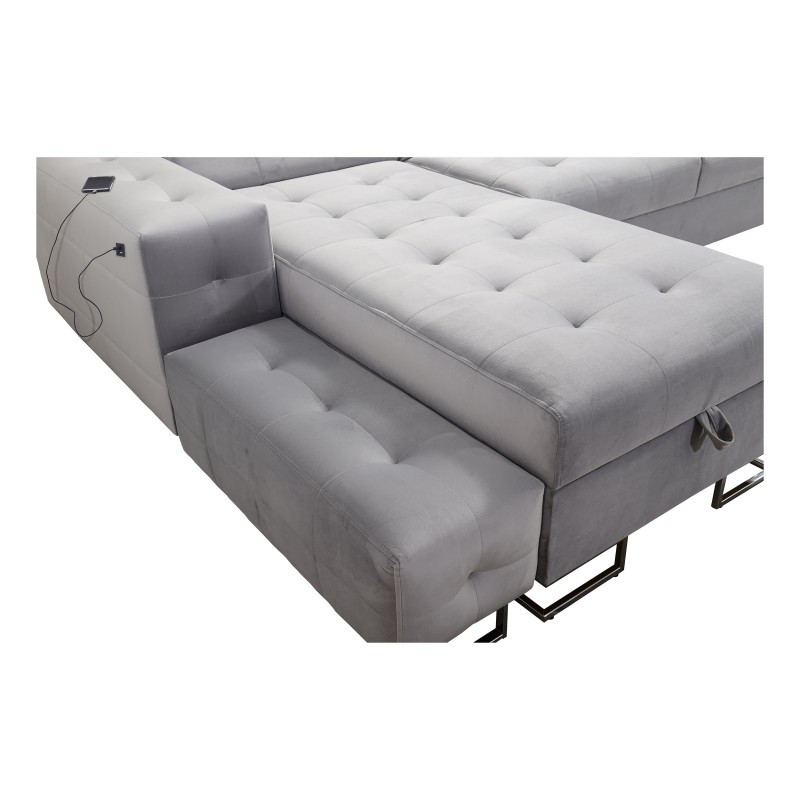 Elegancki Narożnik Fusion VI z Pikowanym Siedziskiem - Wyjątkowy Komfort i Styl Elegancki Narożnik Fusion VI z Pikowanym Siedziskiem - Wyjątkowy Komfort i Styl