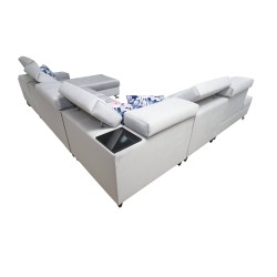 Narożnik Fusion X z funkcją spania w tkaninie Welur | Hydrofobowa, Magic Velvet 2219 | Idealny do Twojego salonu Narożnik Fusion X z funkcją spania w tkaninie Welur | Hydrofobowa, Magic Velvet 2219 | Idealny do Twojego salonu