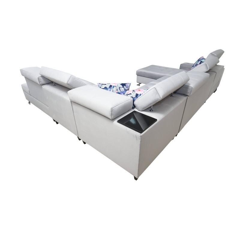 Ecksofa Fusion X mit Schlaffunktion in Samtstoff | Hydrophob, Magic Velvet 2299 | Ideal für Ihr Wohnzimmer Ecksofa Fusion X mit Schlaffunktion in Samtstoff | Hydrophob, Magic Velvet 2299 | Ideal für Ihr Wohnzimmer