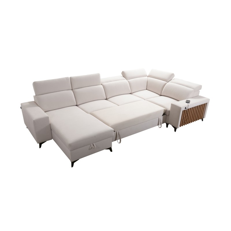 U-förmiges Sofa Alto IV mit Schlaffunktion - Gewebe, Sawana 25 U-förmiges Sofa Alto IV mit Schlaffunktion - Gewebe, Sawana 25