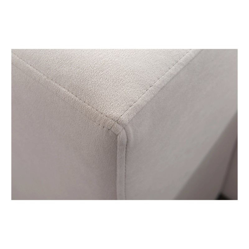 U-shaped corner sofa Alto VI with slats, sleeping function, and adjustable headrests in Plecionka, Sawana 14