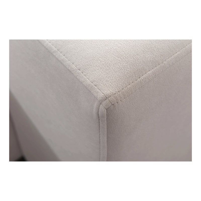 Modern Corner Sofa U Alto VIII with Slats - Weave, Sawana 96