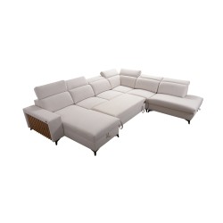 Sofá en forma de U Alto X con Trenzado, Sawana 14 - funcionalidad combinada con elegancia