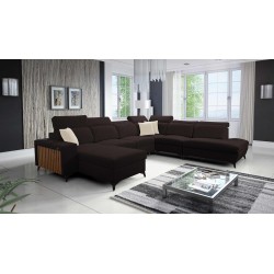 Alto X U-shaped sectional with Plecionka, Sawana 26 - functionality combined with elegance
