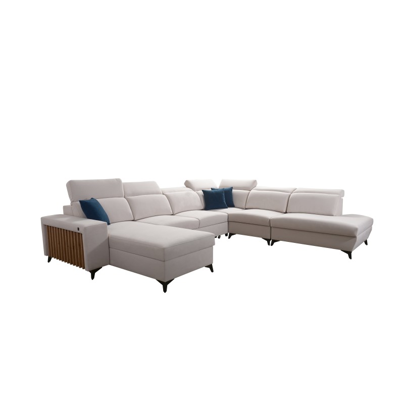 U-förmiges Sofa Alto X mit Geflecht, Sawana 96 - Funktionalität verbunden mit Eleganz U-förmiges Sofa Alto X mit Geflecht, Sawana 96 - Funktionalität verbunden mit Eleganz