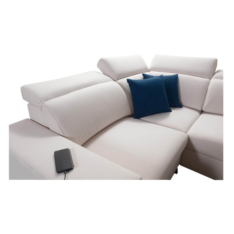 Sofá esquinero en forma de U Alto IV Mix con función para dormir: ¡Elegancia y funcionalidad en uno! Sofá esquinero en forma de U Alto IV Mix con función para dormir: ¡Elegancia y funcionalidad en uno!