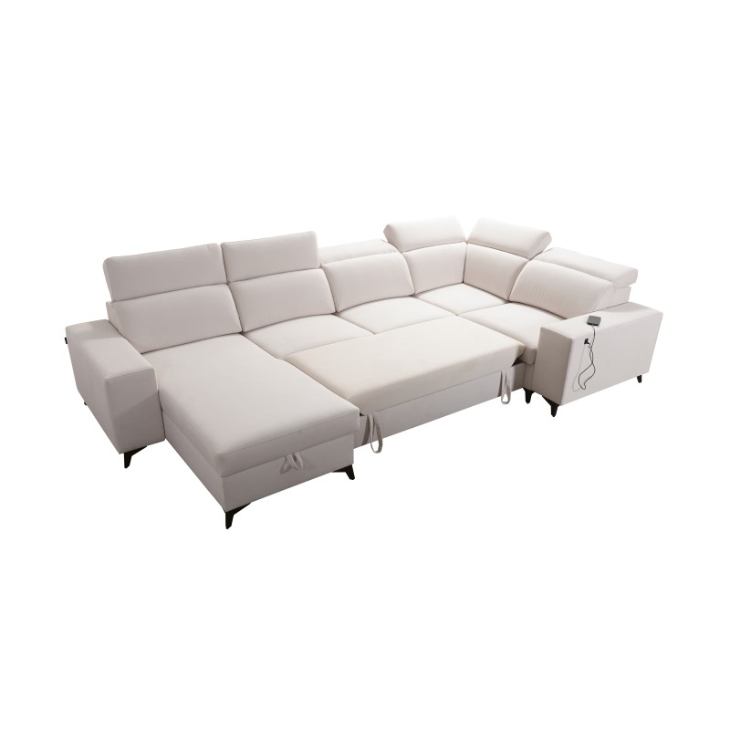 Sofá esquinero en forma de U Alto IV Mix con función para dormir: ¡Elegancia y funcionalidad en uno! Sofá esquinero en forma de U Alto IV Mix con función para dormir: ¡Elegancia y funcionalidad en uno!