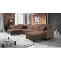 U-förmiges Ecksofa Alto VI Mix mit Schlaffunktion – Komfort und modernes Design