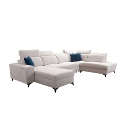 U-shaped corner sofa Alto VI Mix with sleeping function – comfort and modern design