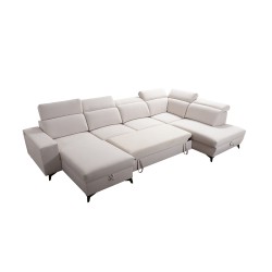 U-förmiges Ecksofa Alto VI Mix mit Schlaffunktion – Komfort und modernes Design
