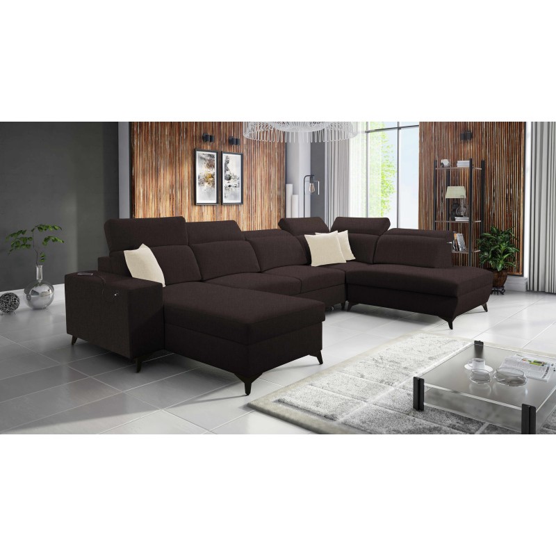 U-shaped corner sofa Alto VI Mix with sleeping function – comfort and modern design