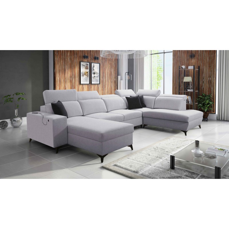 U-shaped corner sofa Alto VI Mix with sleeping function – comfort and modern design