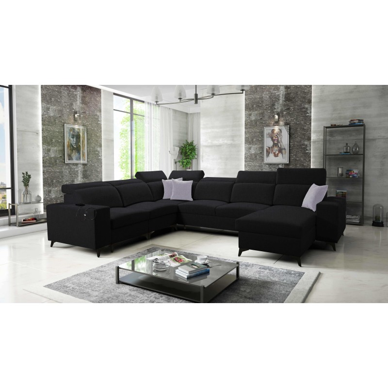 Alto VIII Mix U-shaped corner sofa with a sleeping function - perfect for the living room and bedroom
