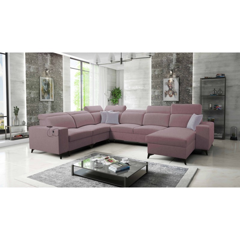 Alto VIII Mix U-shaped corner sofa with a sleeping function - perfect for the living room and bedroom