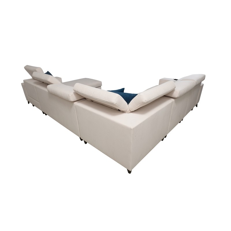Esquinero en forma de U Alto VIII Mix con función de cama - ideal para la sala de estar y el dormitorio. Esquinero en forma de U Alto VIII Mix con función de cama - ideal para la sala de estar y el dormitorio.