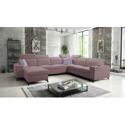 U-förmiges Sofa Alto VIII Mix mit Schlaffunktion - ideal für Wohnzimmer und Schlafzimmer