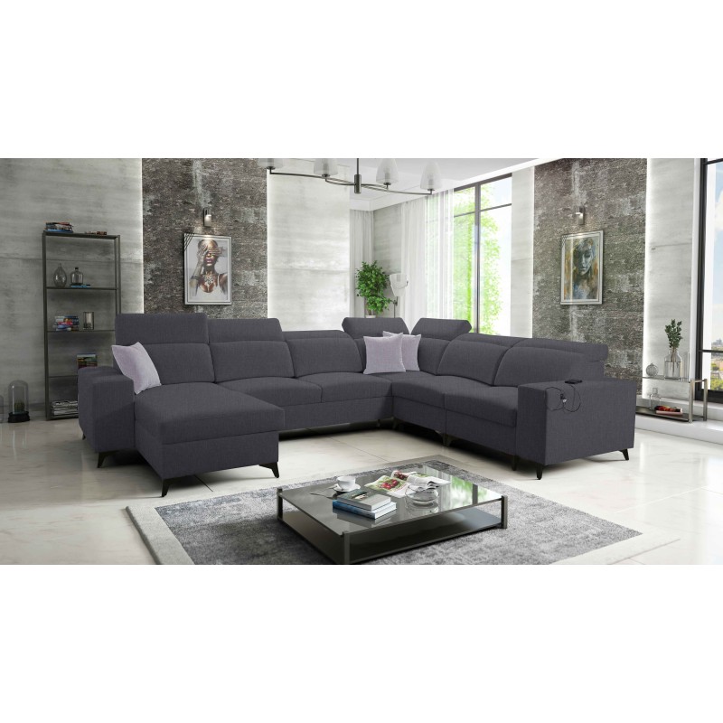 Alto VIII Mix U-shaped corner sofa with a sleeping function - perfect for the living room and bedroom