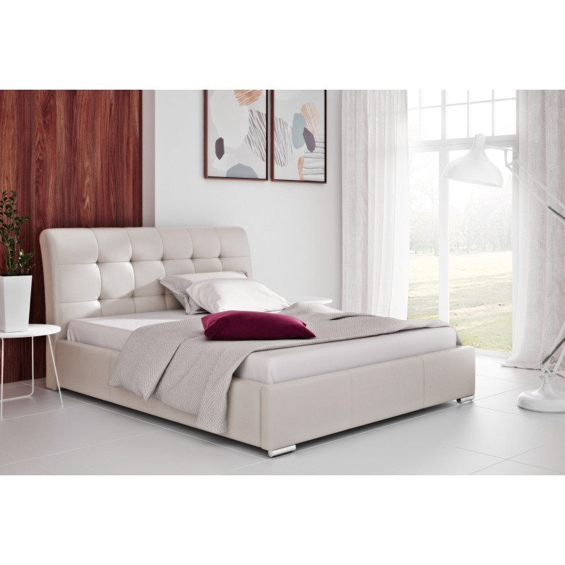 Rebma Upholstered Bed with Storage - Luxury and Comfort in One
