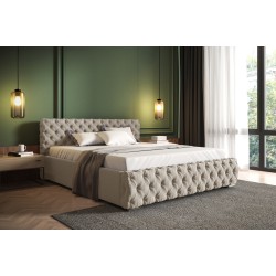 Polsterbett Fabi mit Bettkasten Velours, Magic Velvet 2274 | Dein idealer Schlafraum