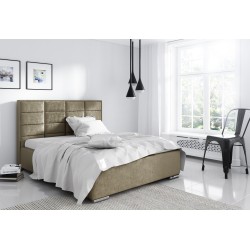 Amber Upholstered Bed with Bedding Storage | Luxurious Comfort and Functionality