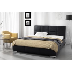 Cama tapizada Mantova con compartimento para ropa de cama: comodidad y elegancia en uno. Cama tapizada Mantova con compartimento para ropa de cama: comodidad y elegancia en uno.