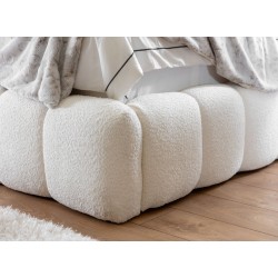 Łóżko tapicerowane Beti z pojemnikiem na pościel – elegancja i komfort w jednym | [NAZWA SKLEPU]