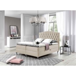 bMeta Title:/b Cama continental Tono con acolchado decorativo - Lujo y funcionalidad en uno