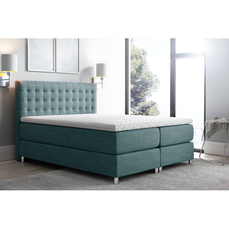 Hexa continental bed with decorative quilting - luxurious relaxation
