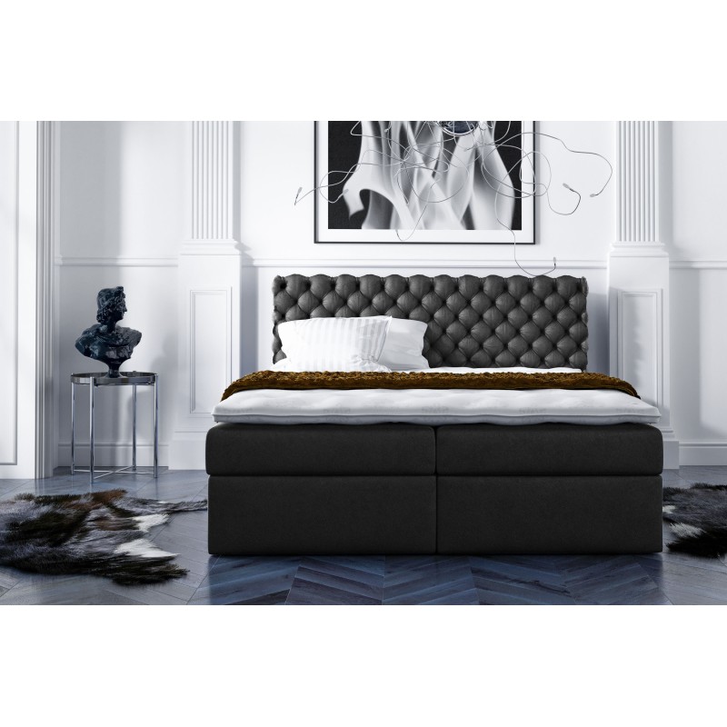 Meta Title: Lumo Continental Bed with Decorative Quilting - Luxury and Comfort in Your Bedroom