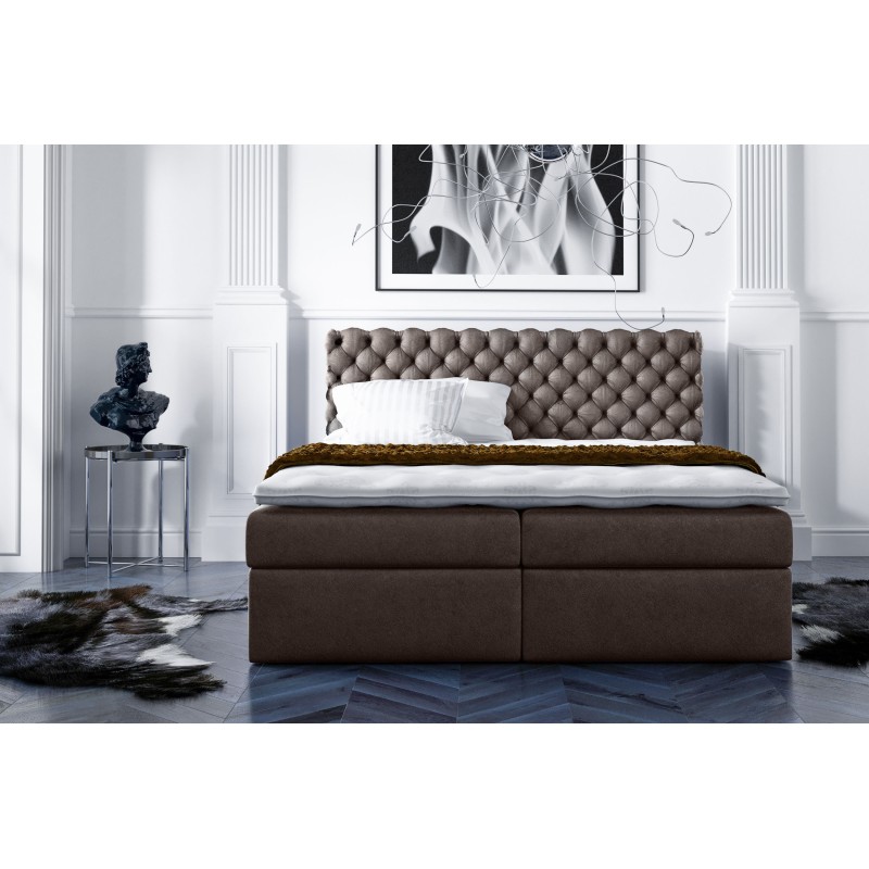 Meta Title: Lumo Continental Bed with Decorative Quilting - Luxury and Comfort in Your Bedroom
